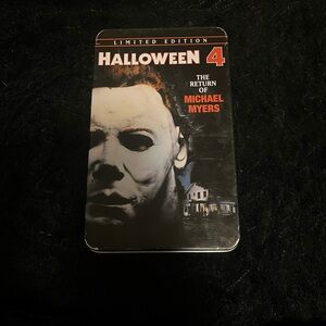 Halloween 4 DVD Tin with Michael Myers